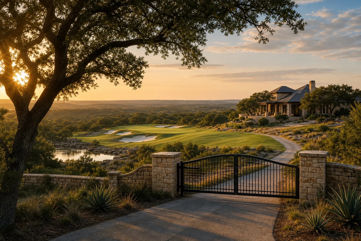 Driftwood Golf & Ranch Club — Hill Country acreage and golf