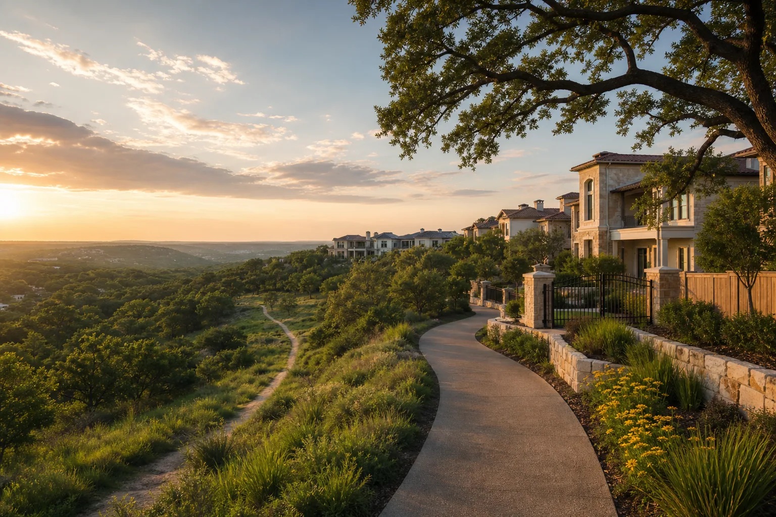 Rob Roy — West Austin homes with open space and trails