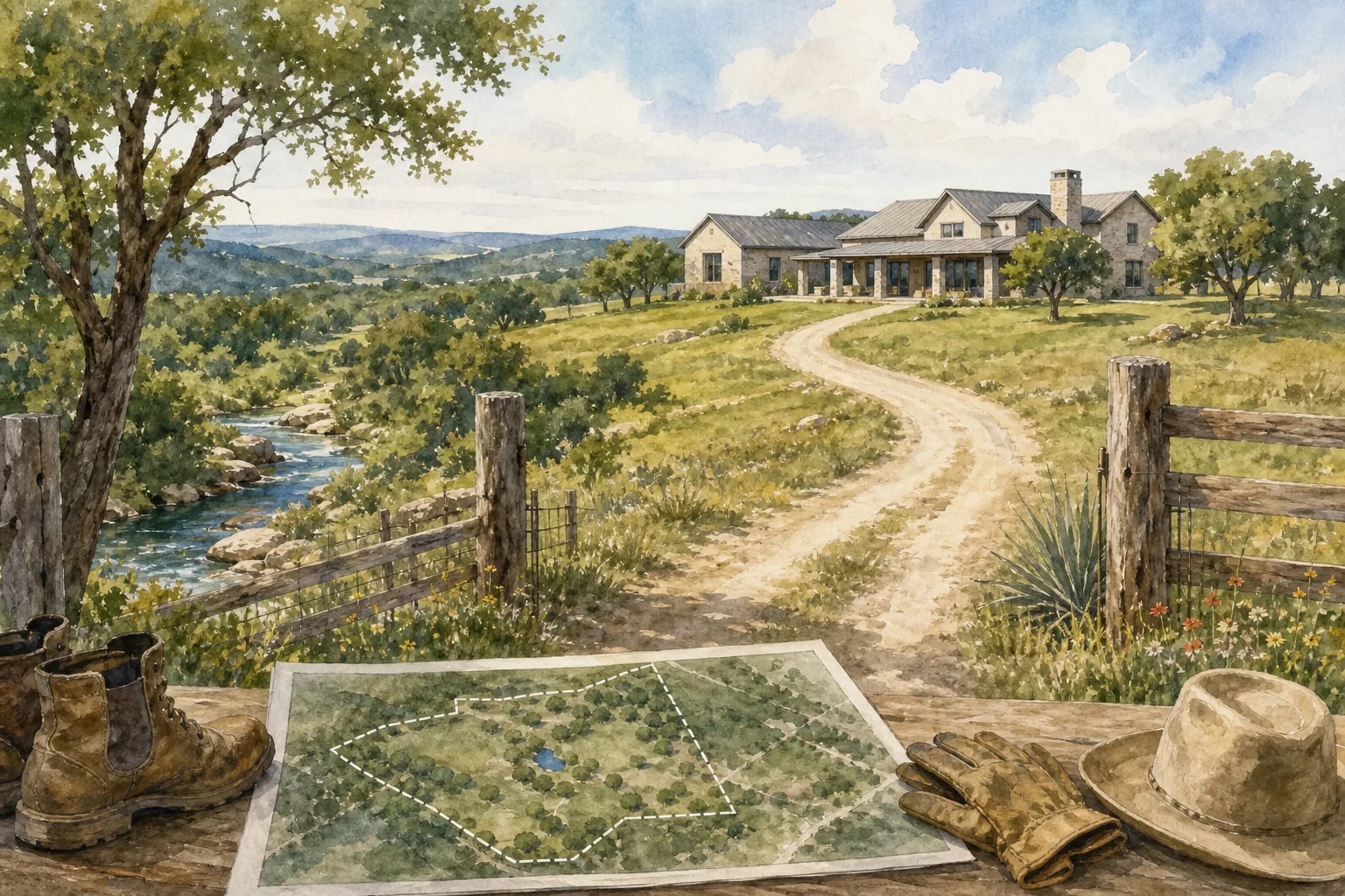 Dripping Springs Acreage Homes, More Land and Rural Considerations