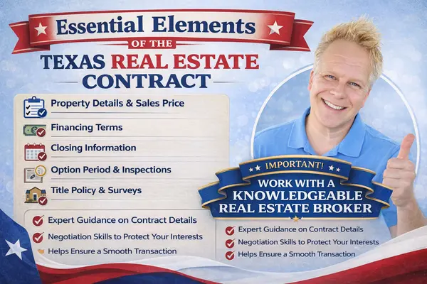 Essential Elements Of The Texas Real Estate Contract,Robbie English