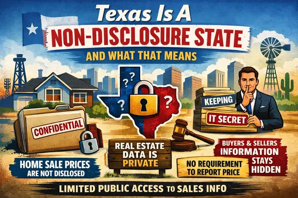 Texas Is A Non-Disclosure State And What That Means,Robbie English