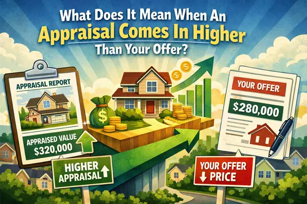 What Does It Mean When An Appraisal Comes In Higher Than Your Offer,Robbie English