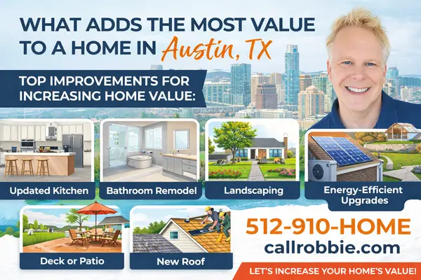 What Adds The Most Value To A Home In Austin TX,Robbie English