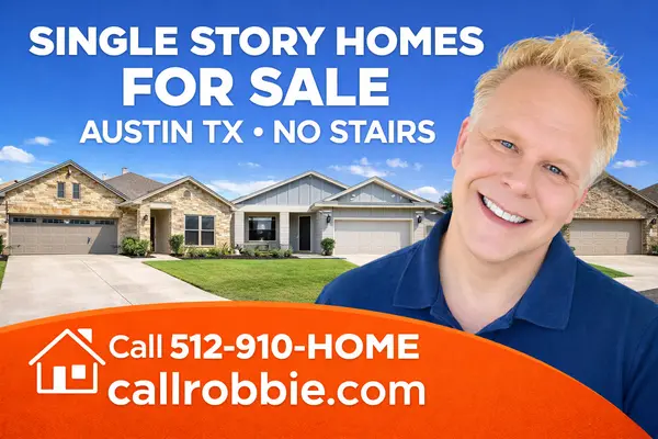 Single Story Homes For Sale Austin TX No Stairs,Robbie English