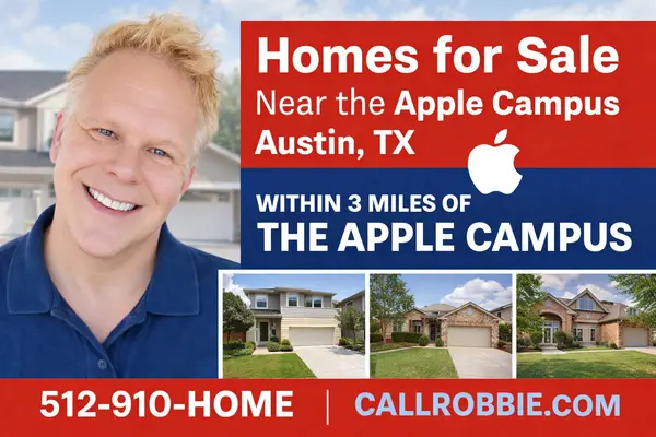 Homes For Sale Near Apple Campus Austin TX,Robbie English