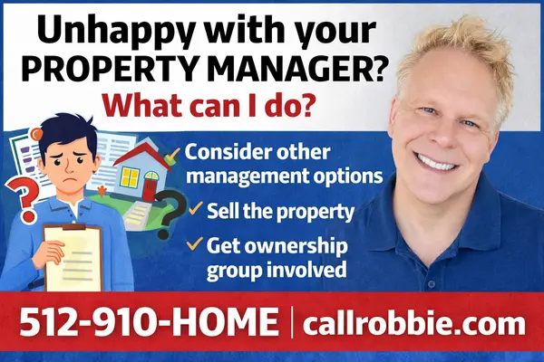 Unhappy With Property Manager What Can I Do,Robbie English