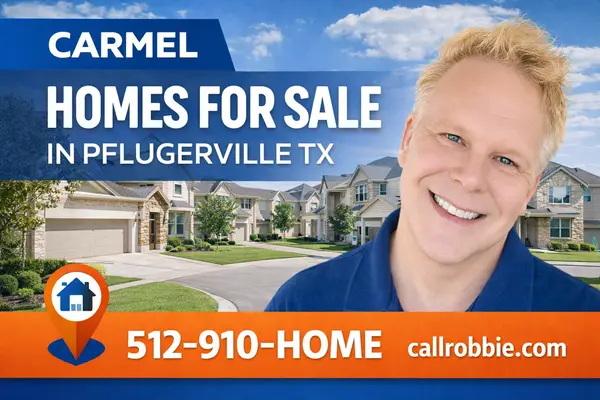 Carmel Homes For Sale In Pflugerville TX,Robbie English