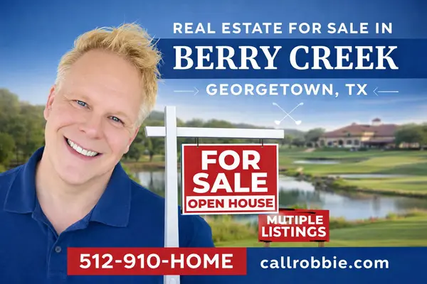 Berry Creek Real Estate For Sale In Georgetown TX,Robbie English