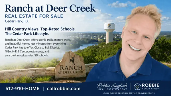 Ranch at Deer Creek Real Estate For Sale In Cedar Park TX,Robbie English