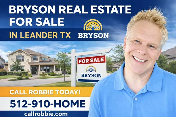 Bryson Real Estate For Sale In Leander TX,Robbie English