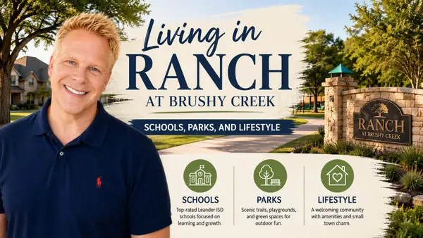 Living in Ranch at Brushy Creek: Schools, Parks, and Lifestyle,Robbie English