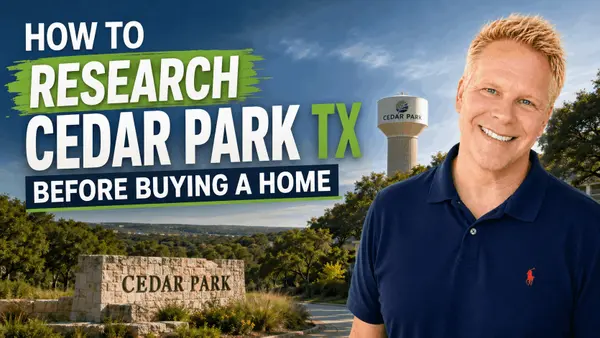 How To Research Cedar Park TX Before Buying A Home