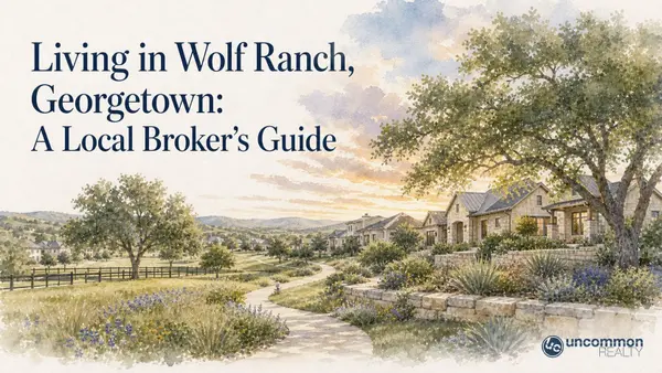Living in Wolf Ranch, Georgetown: A Local Broker's Guide,Robbie English