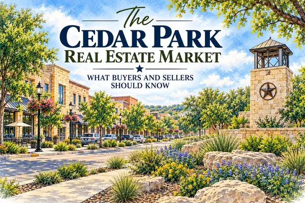 The Cedar Park Real Estate Market: What Buyers and Sellers Should Know,Robbie English