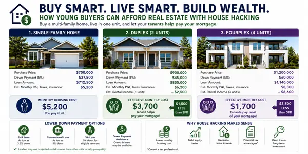 How Buyers Can Afford Real Estate in Today's Market with House Hacking,Carlos Barron