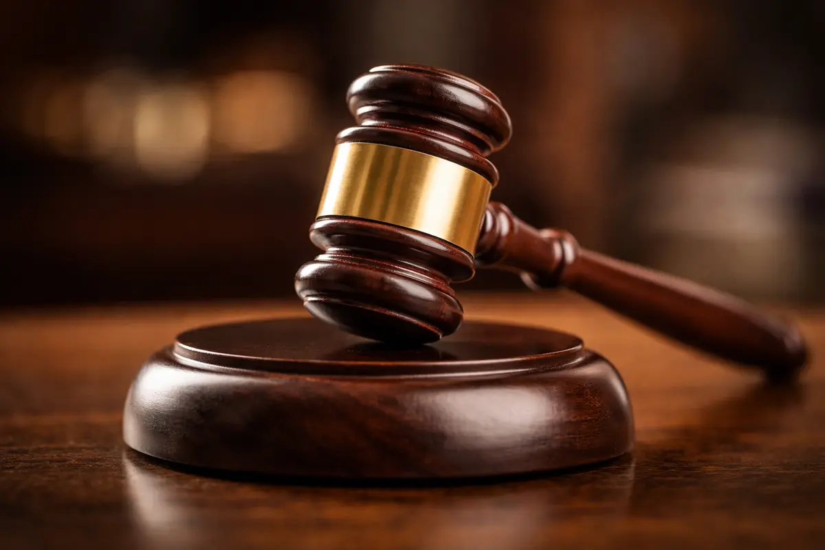 AI image of gavel