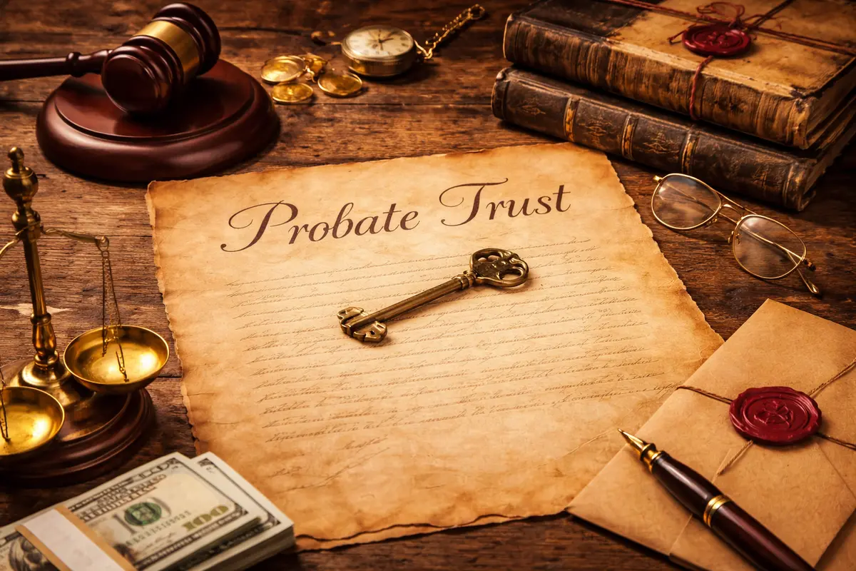 ai image of written trust