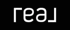 aReal Logo Knockout Black with White Wordmark