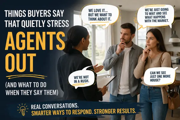 Things Buyers Say That Quietly Stress Real Estate Agents Out