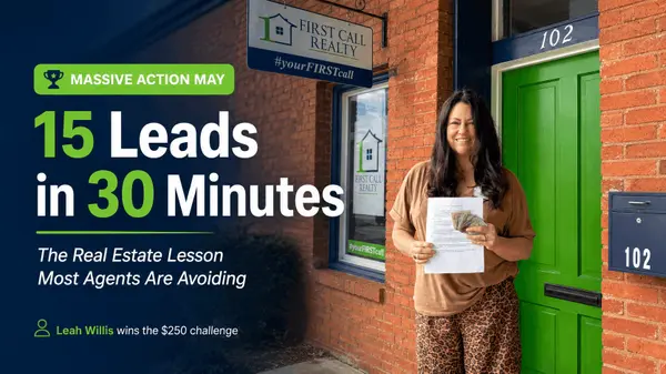 15 Leads in 30 minutes: The Real Estate Lesson most Agents are avoiding. ,Lyle Wilks