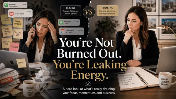 You might not be burned out. You might be leaking energy.