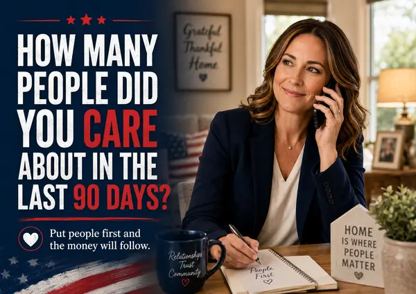 How many people did you care about in the last 90 days?