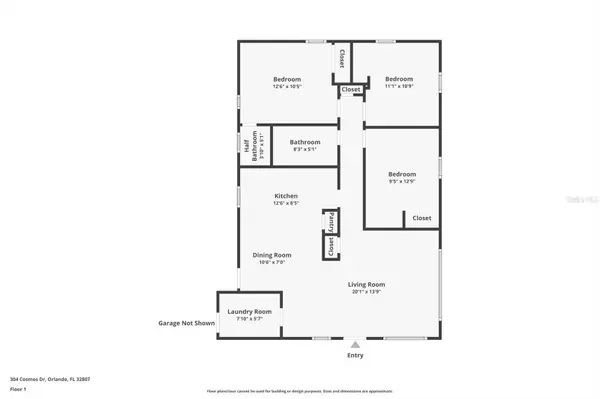 304 COSMOS DR, Orlando, FL 32807
