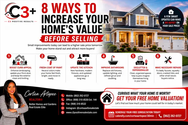 8 Ways to Increase Your Home's Value Before Selling