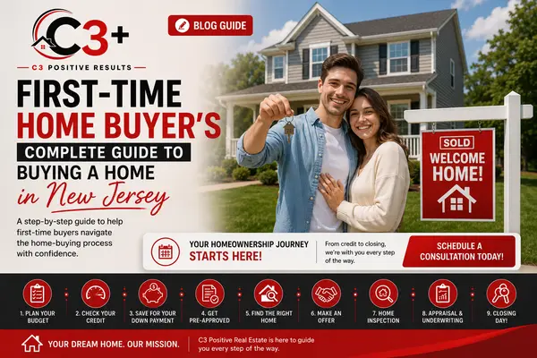 First-Time Home Buyer's Complete Guide to Buying a Home in New Jersey (2026)
