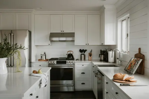 light-colored-kitchen-with-stainless-appliances
