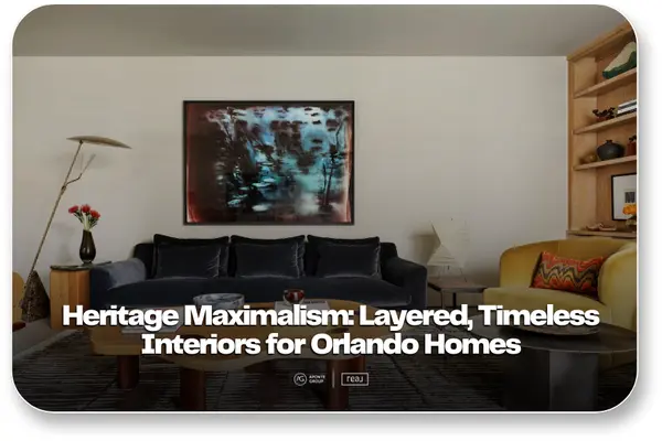 Heritage Maximalism: Layered, Timeless Interiors,Aponte Group