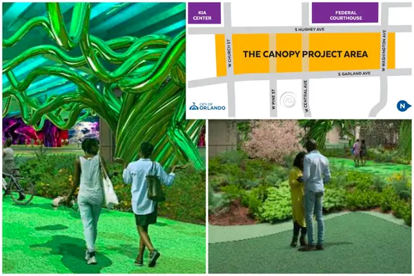 Orlando Unveils 'The Canopy': A $30M Urban Oasis Beneath I-4,Aponte Group