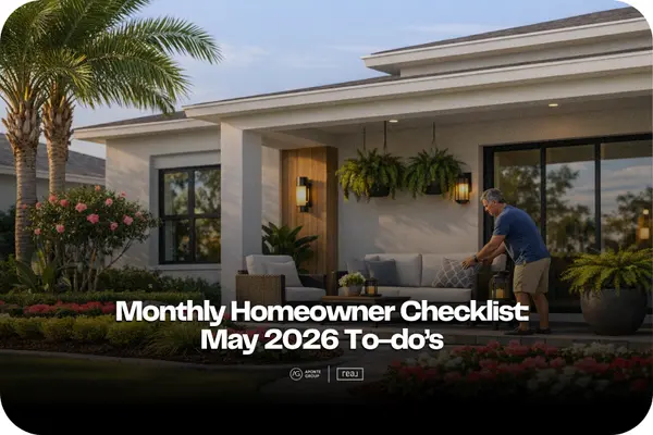 Monthly Homeowner Checklist: May 2026 To-do’s