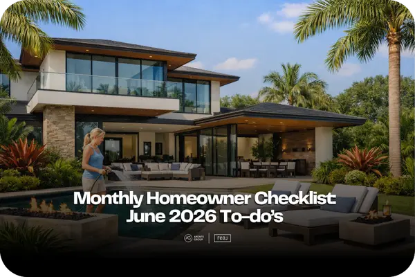Monthly Homeowner Checklist: June 2026 To-do’s