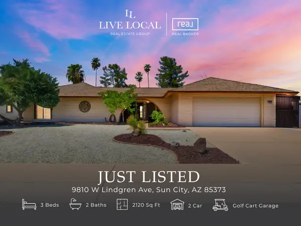 9810 W Lindgren Ave | Sun City AZ Golf Course Home