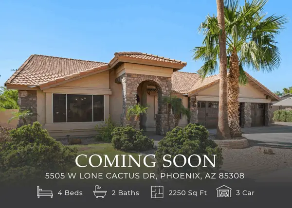 Coming Soon: Pool Home in Arrowhead Lakes at 5505 W Lone Cactus Drive