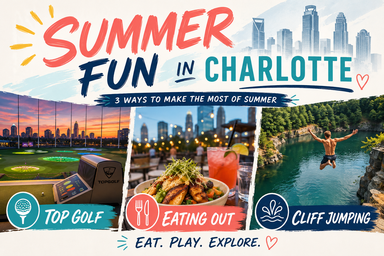 Summer adventures in Charlotte