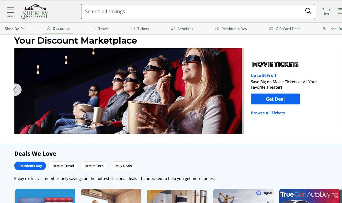 BenefitHub discount marketplace