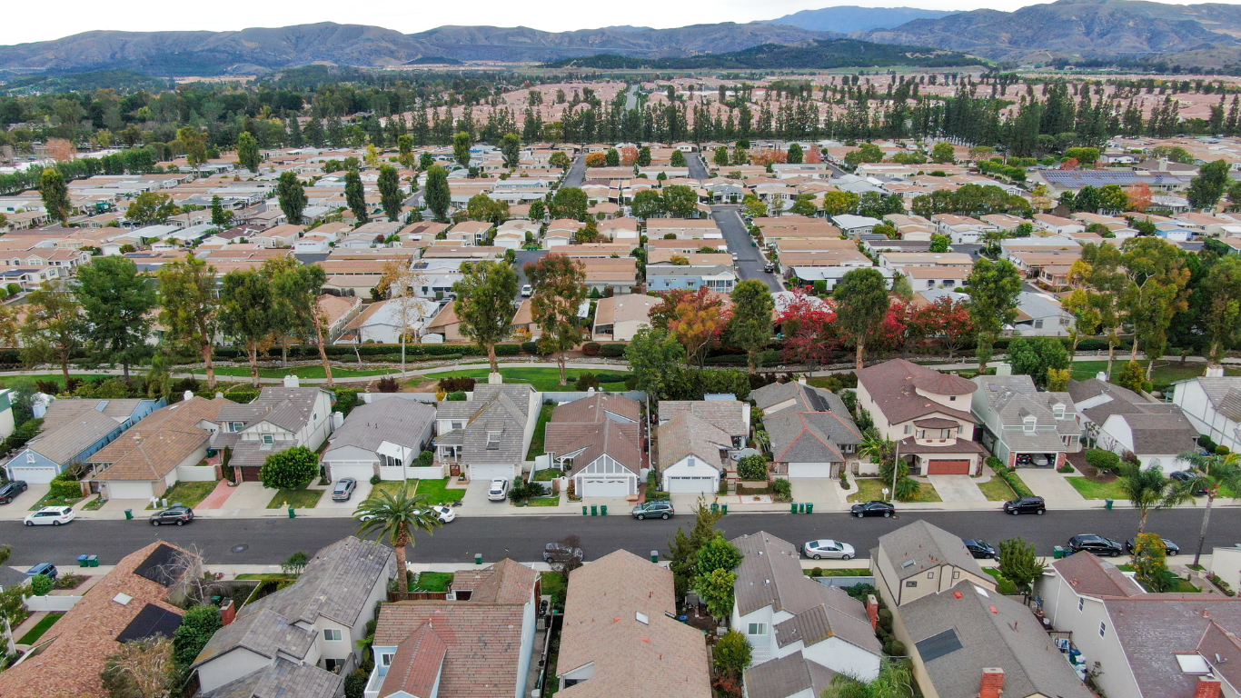 Aerial View of Campbell CA