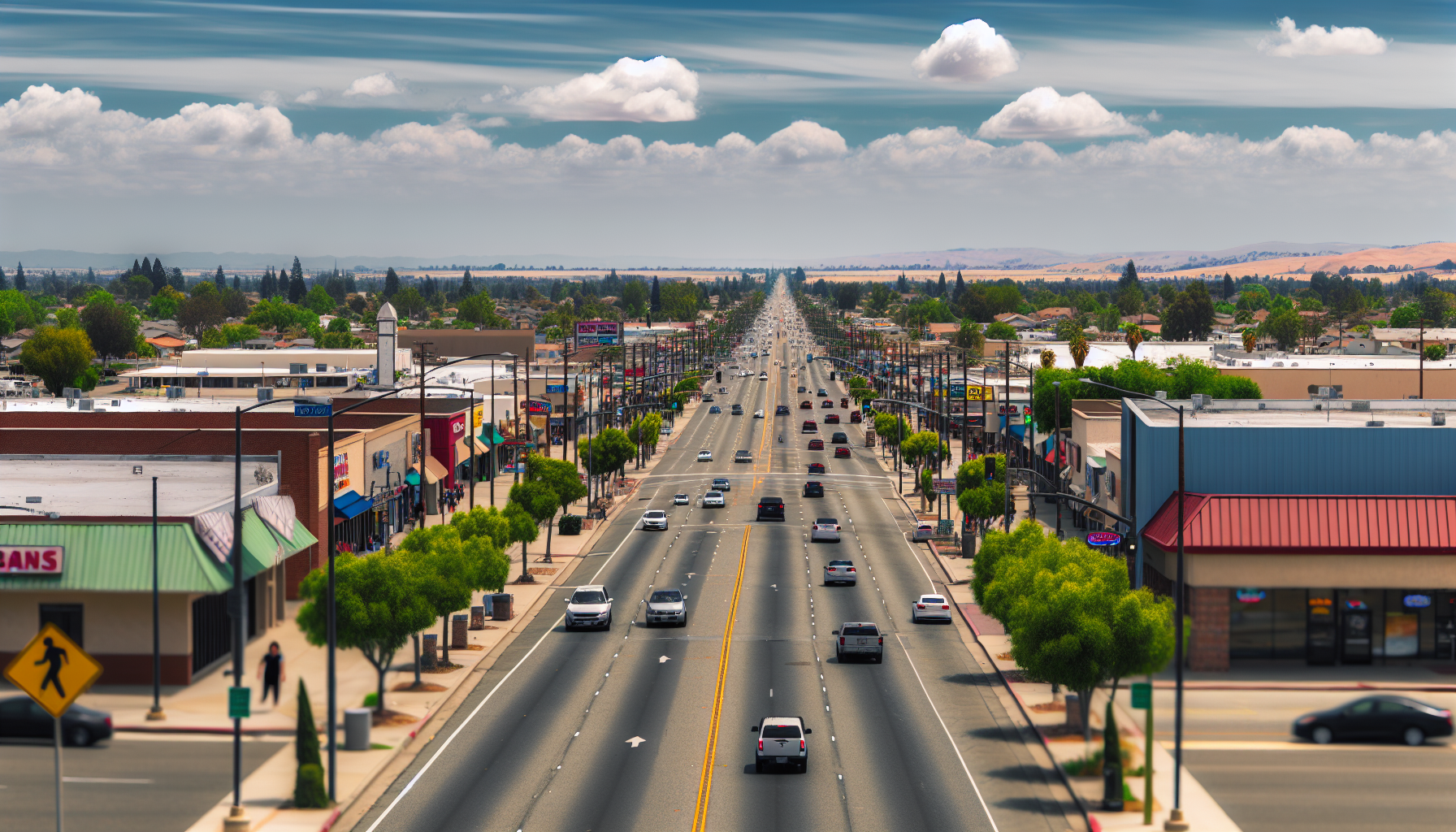 Street View in Los Banos CA