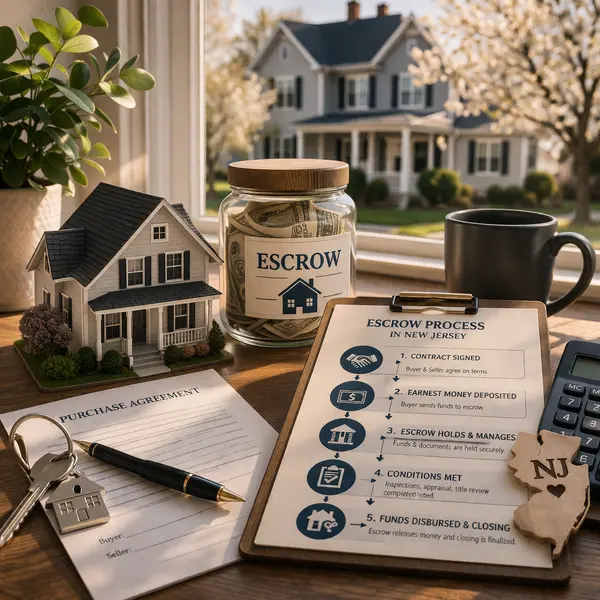 What Is Escrow and How Does It Work in NJ? | Buyer's Guide 2026,Kristine Chan