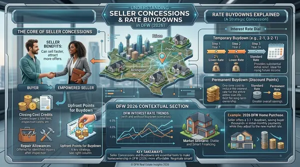 Seller Concessions and Rate Buydowns in DFW (2026)