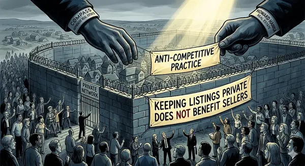 The "Gilded Cage" of Private Real Estate Networks: Why Exclusivity Costs Sellers Dearly