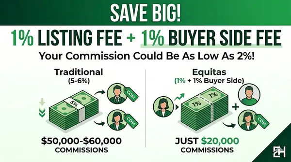 How You Can Save Big with a 1% Listing Fee and an Unrepresented Buyer