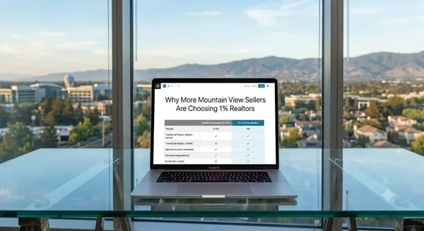 feature image of Why More Mountain View Sellers Are Choosing 1% and Low-Commission Realtors