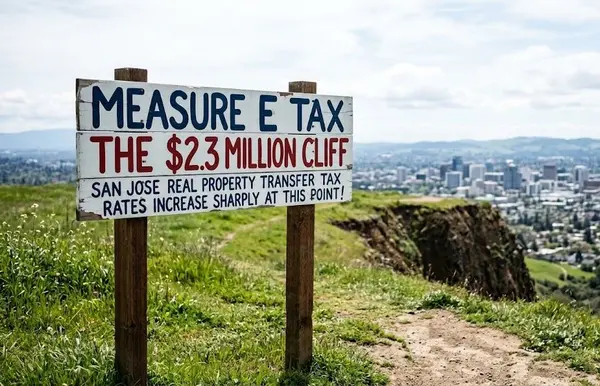 San Jose Measure E Transfer Tax (2026 Guide): How a 1% Listing Fee Offsets the $2.3M Cliff