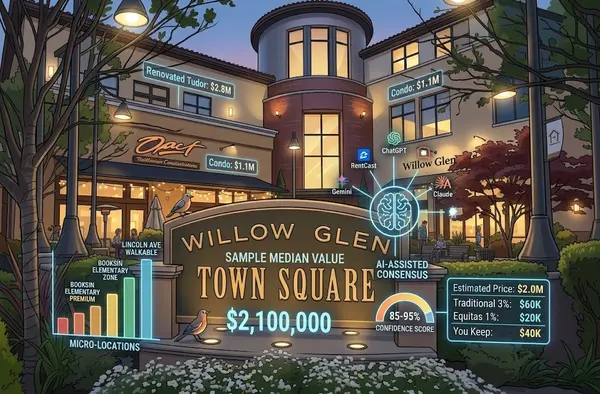 What Is My Home Worth in Willow Glen? Inside the Multi-AVM & AI Net Sheet Revolutionizing 95125 Valuations