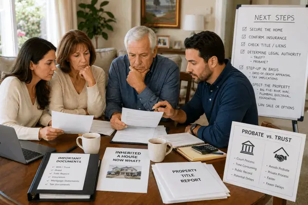 Inherited a House in California? What to Do Next?