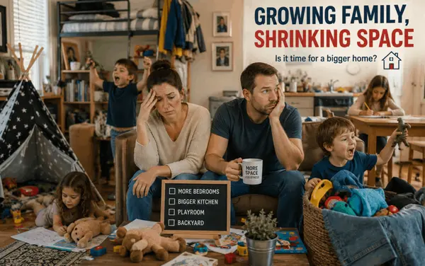 Growing Family, Shrinking Space: When to Upsize Your Orange County Home,Dar Mardan