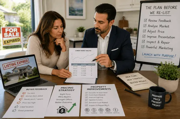 Your Home Didn't Sell? What Must Change Next